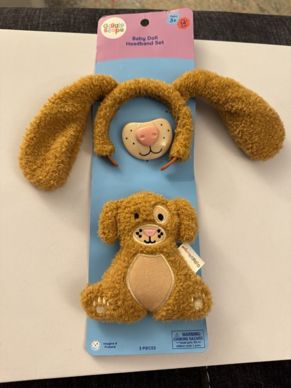 New Giggle Scape Dog Doll Outfit Plush HG1
